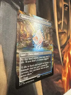 Hallowed Fountain (Borderless) Lorwyn Eclipsed Regular - Image 2