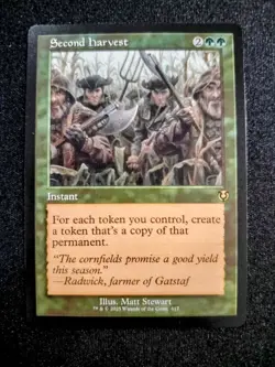 MTG Second Harvest Retro Frame 417 Innistrad Remastered NM - Image 1