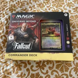 Magic the Gathering MTG Universes Beyond Fallout Hail Caesar Commander Deck New - Image 1
