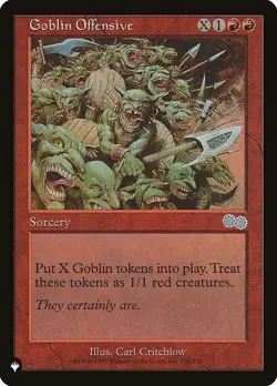 Goblin Offensive x1 1x Mystery Booster 2 NM MTG - Image 1