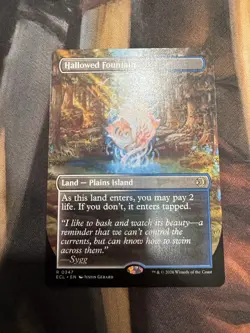 Hallowed Fountain (Borderless) Lorwyn Eclipsed Regular - Image 2