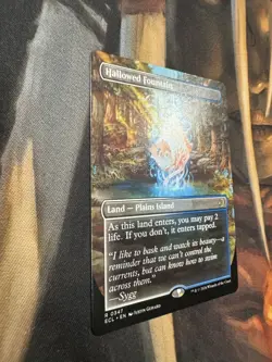 Hallowed Fountain (Borderless) Lorwyn Eclipsed Regular - Image 5