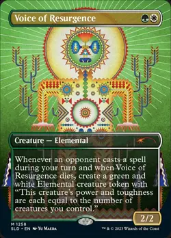 [1x] Voice of Resurgence Near Mint, English Secret Lair MTG Magic - Image 1