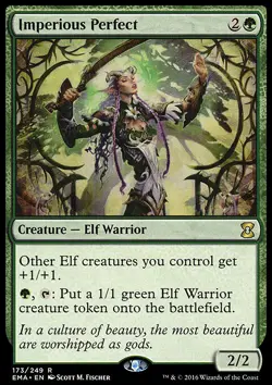 MTG Magic the Gathering Imperious Perfect (173/265) Eternal Masters LP - Image 1