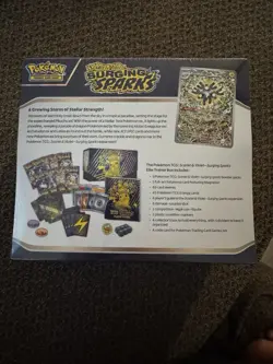 Pokemon Scarlet Violet Surging Sparks ETB Elite Trainer Box Sealed - Image 2