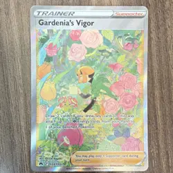 Pokemon Gardenia's Vigor Crown Zenith Galarian Gallery Ultra Rare Holo GG61/GG70 - Image 1