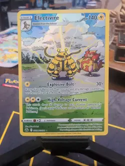 Pokemon TCG Electivire GG08/GG70 Holo Rare Crown Zenith Galarian Gallery NM - Image 1