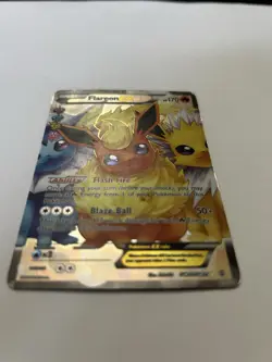 Pokemon Flareon EX Full Art RC28/RC32 Generations Ultra Rare Holo 170 HP - Image 2