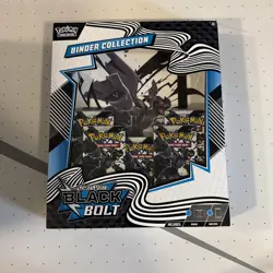 Pokemon TCG Scarlet & Violet Black Bolt Binder Collection- NEW SEALED - Image 1