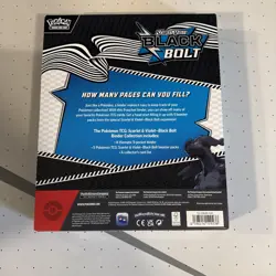 Pokemon TCG Scarlet & Violet Black Bolt Binder Collection- NEW SEALED - Image 2