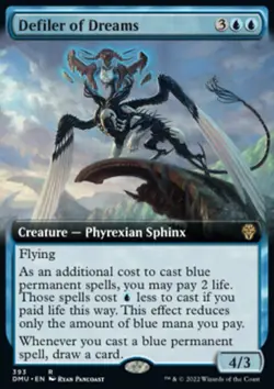 MTG Magic the Gathering Defiler of Dreams (393/447) Dominaria United NM - Image 1