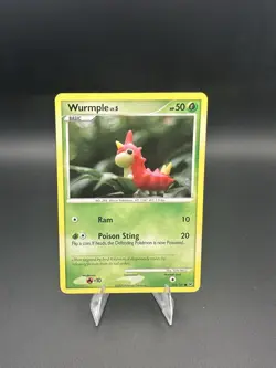 Pokemon TCG Wurmple Platinum 103/107 Regular Common Yuka Morii - Image 1