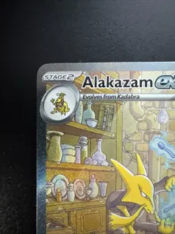 2023 Scarlet & Violet - 151 Alakazam ex #201 Special Illustration Rare Holo - Image 2