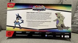 Pokemon TCG Prismatic Evolutions Lucario EX & Tyranitar EX Box Sealed - Image 2