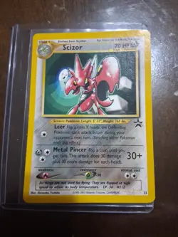 Pokemon TCG WOTC Scizor 33 Black Star Promo Pokemon - Image 1
