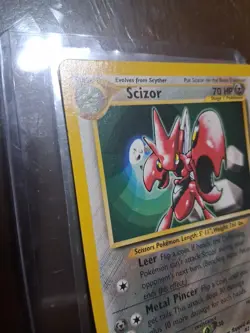 Pokemon TCG WOTC Scizor 33 Black Star Promo Pokemon - Image 2