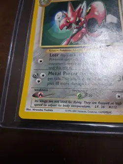 Pokemon TCG WOTC Scizor 33 Black Star Promo Pokemon - Image 4