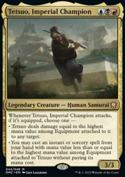 MTG Tetsuo, Imperial Champion (44/251) Dominaria United Commander NM - Image 1