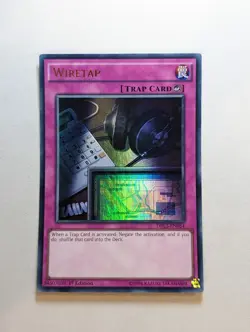 Wiretap - DRL3-EN054 - Ultra Rare - 1st Edition - Yugioh - Image 1