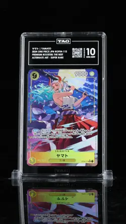 TAG 10 GEM MINT Japanese One Piece 2024 YAMATO OP04-112 PRB-01 BEST ALT ART - Image 1