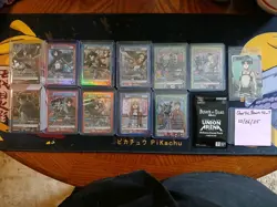 Union Arena Attack On Titan Card Lot. Star Cards And SR Cards (13 Cards) Lot 5 - Image 1