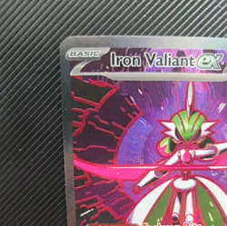 Pokemon TCG Iron Valiant EX Prismatic Evolutions Card 157/131 SV - Image 2