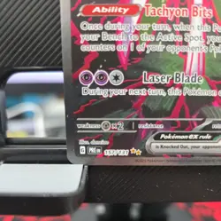 Pokemon TCG Iron Valiant EX Prismatic Evolutions Card 157/131 SV - Image 5