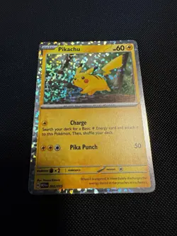 Pokemon Pikachu TCG Card 002/015 McDonald's 2024 M24en - Image 1
