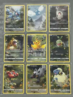 Pokemon Crown Zenith Galarian Gallery GG 9-Card Set Full Art FA Pokemon TCG #2 - Image 1