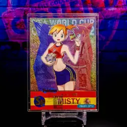 Misty Pokemon Waifu Trading Card SP FIFA Football Girl Qatar FBG01-SP12 Spain - Image 1