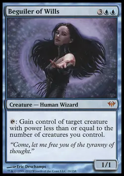 MTG Magic the Gathering Beguiler of Wills (28/175) Dark Ascension LP - Image 1