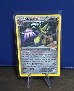 Pokemon Regional Championship AEGISLASH 85/146 Reverse Holo Promo Card - NM - Image 1