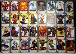 Vintage Marvel Ultimate Battles, ReCharge CCG Series 1 & 2 227 mixed card lot - Image 2