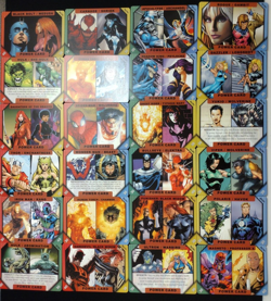 Vintage Marvel Ultimate Battles, ReCharge CCG Series 1 & 2 227 mixed card lot - Image 4