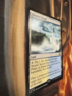 Flooded Strand Modern Horizons 3, Magic the Gathering, Near Mint Condition - Image 2