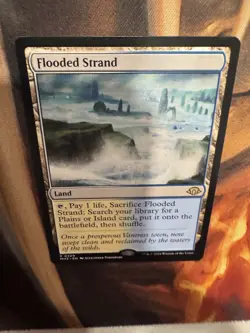 Flooded Strand Modern Horizons 3, Magic the Gathering, Near Mint Condition - Image 4