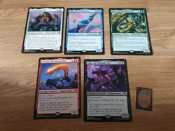 MTG Jumbo Oversized Promotional Spirit Dragon Cards Kamigawa Neon Dynasty Magic - Image 1