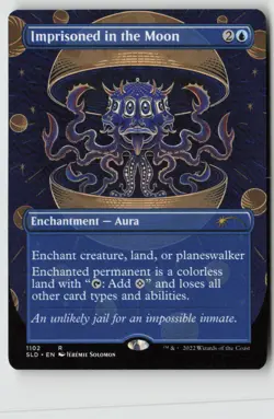 Imprisoned in the Moon (Borderless) Secret Lair Drop Series (1102) Normal - MTG - Image 1