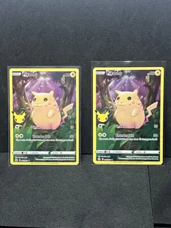 3x Pokemon Pikachu Celebrations 005/025 Holo Lot - Image 5