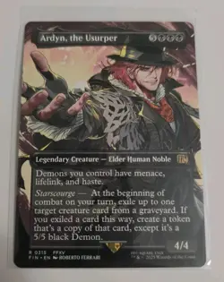 Mtg - Ardyn, the Usurper (0315) (Borderless) - FINAL FANTASY (FIN) - NM -... - Image 1