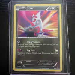 Pokemon TCG LATIAS 9/20 TINSEL HOLO DRAGON VAULT (2012) - Image 1