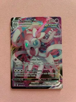 Sylveon VMAX 075/203 Swsh07: Evolving Skies Holo - English - Pokemon TCG - Image 1