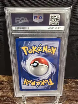 PSA 9 2002 POKEMON NEO DESTINY | 1ST EDITION DARK AMPHAROS-HOLO 1 - Image 2