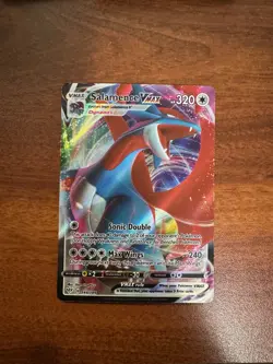 Pokemon TCG Salamence VMAX Darkness Ablaze 144/189 Holo Ultra Rare - Image 1