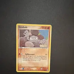 Pokemon Geodude Reverse Holo Legend Maker 53/92 50 HP Common Selfdestruct - Image 1
