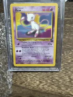 CGC 8 Mew Black Star Promos-8 Pokemon League - Image 2