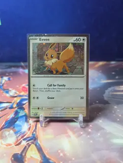 Eevee SVP 200 Cosmos Holo Black Star Promo Pokemon TCG - Image 1