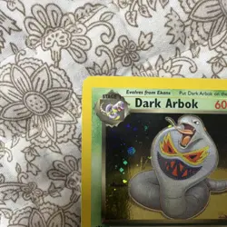 Pokemon TCG Dark Arbok Team Rocket 1st Edition 2000 2/82 Holo Rare - Image 3