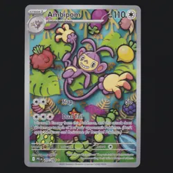 Ambipom 107/094 Illustration Rare Phantasmal Flames Pokemon TCG NM 🔥 - Image 1