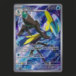 Inteleon 142/132 Mega Evolution Illustration Rare Pokemon TCG MINT 🔥 - Image 1